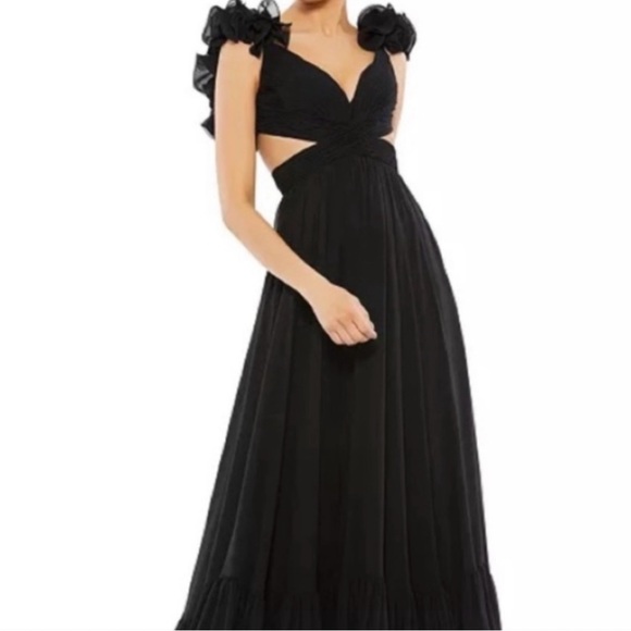 Elegant Black Evening Gown
